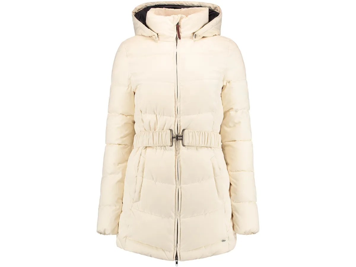 Chaqueta abrigo O’NEILL con capucha pelo para Mujer LW CONTROL PADDED Ref. 7P6009 Blanco roto