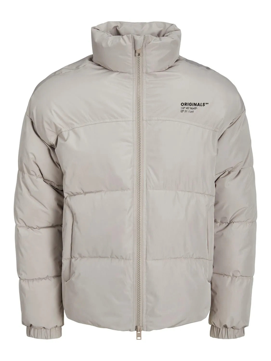 Chaqueta corta acolchada | Gris claro | Jack & Jones®