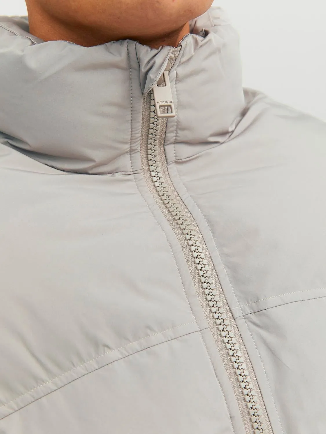 Chaqueta corta acolchada | Gris claro | Jack & Jones®