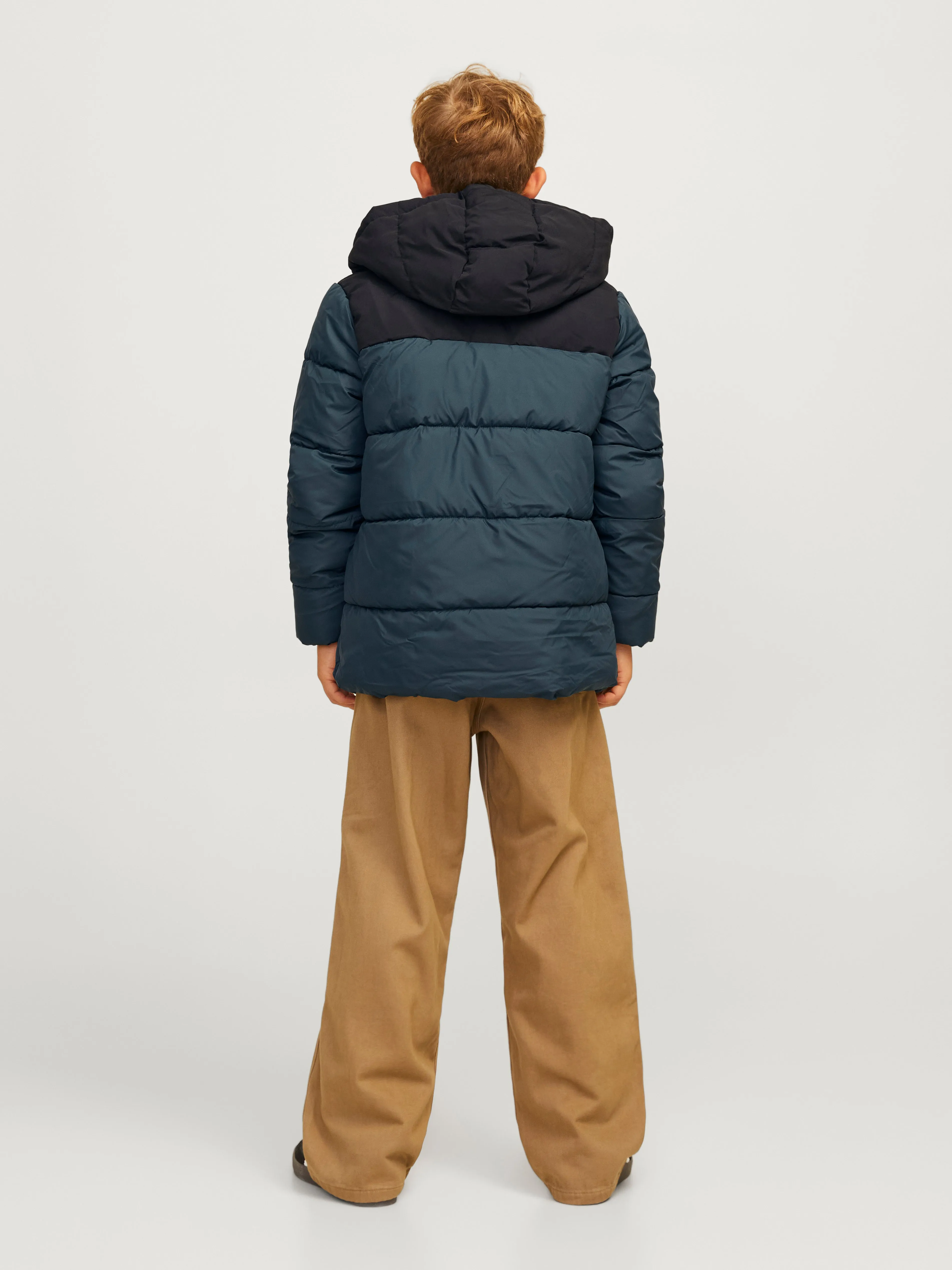 Chaqueta corta acolchada Junior | Azul intermedio | Jack & Jones®