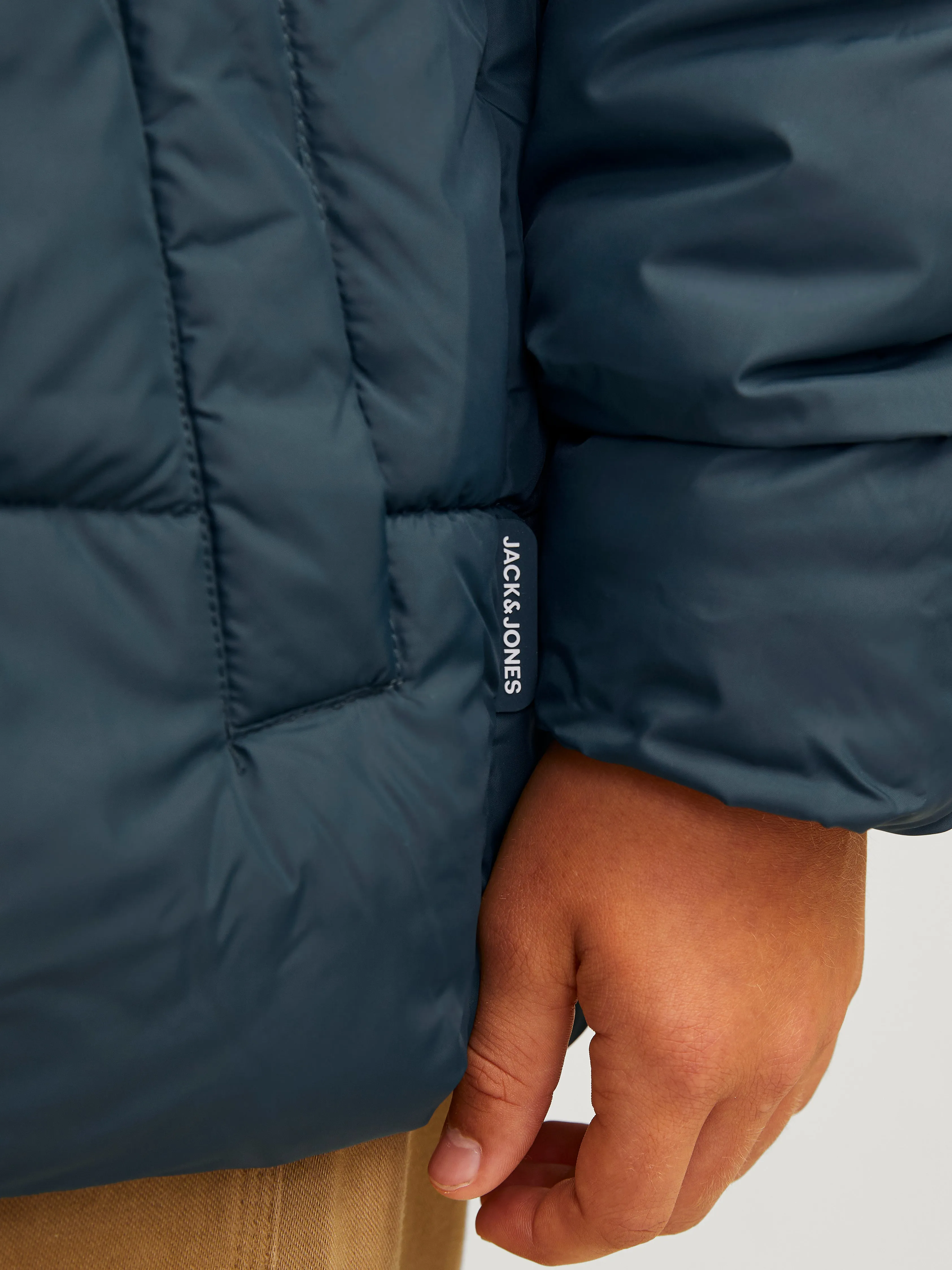Chaqueta corta acolchada Junior | Azul intermedio | Jack & Jones®