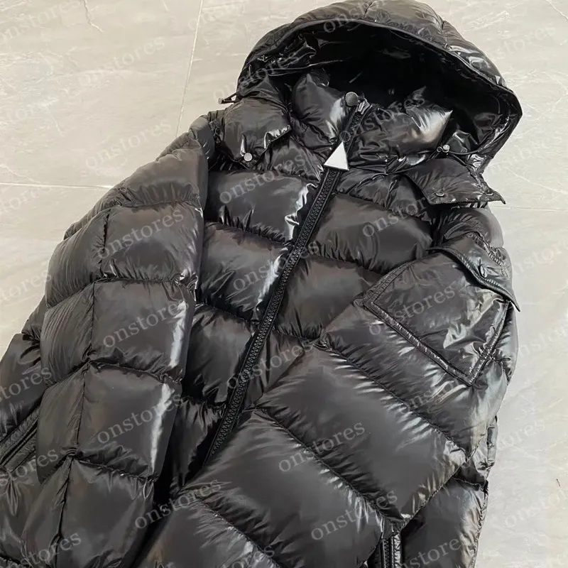 Chaqueta de diseñador para hombres brazo nfc escaneo parka down chaqueta para mujeres chaqueta con capucha con capucha de invier
