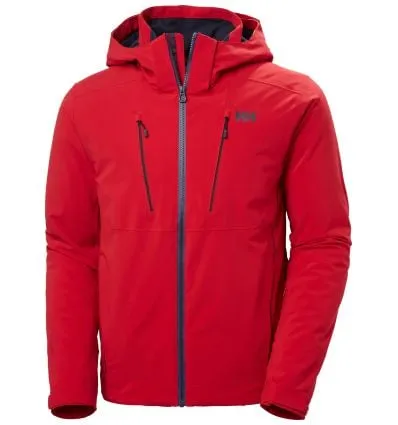 Chaqueta de esquí para hombre Helly Hansen ALPHA 4.0 JACKET (RED)