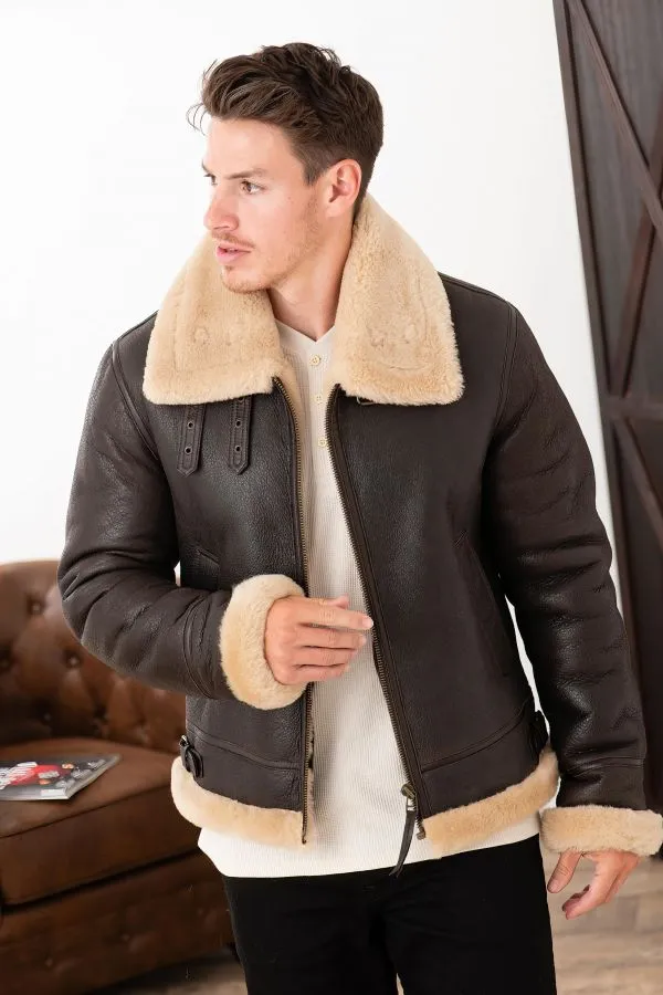 Chaqueta Hombre Cityzen Berlin Brown Beige