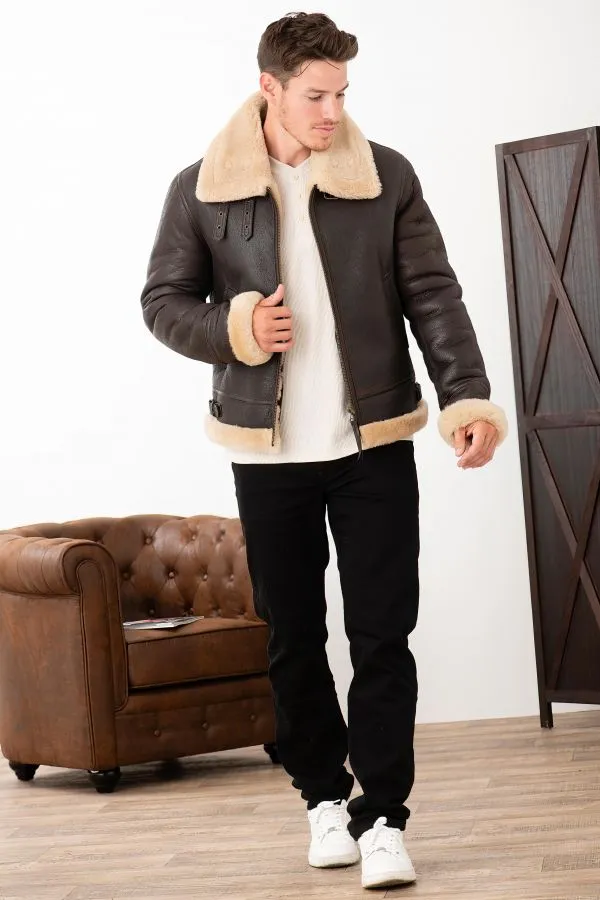 Chaqueta Hombre Cityzen Berlin Brown Beige