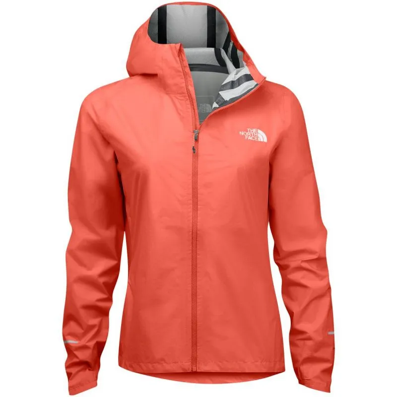 Chaqueta impermeable The North Face First Dawn (Horizon Red) Mujer