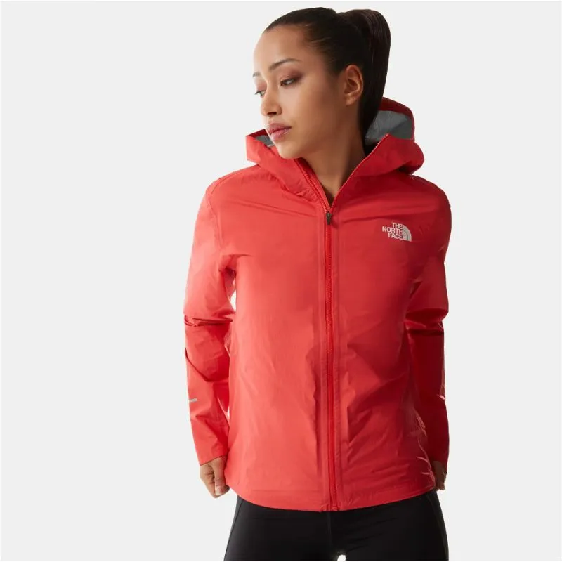 Chaqueta impermeable The North Face First Dawn (Horizon Red) Mujer