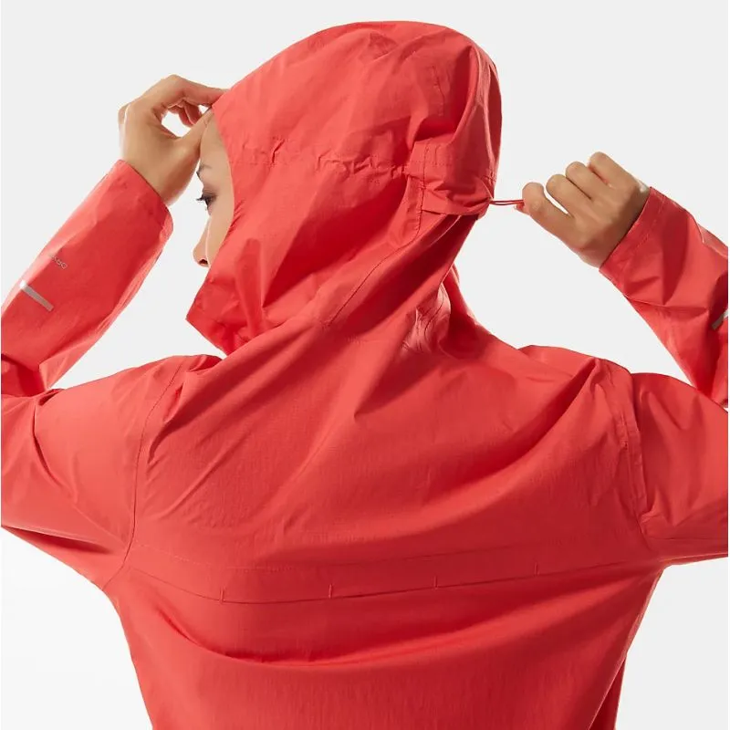 Chaqueta impermeable The North Face First Dawn (Horizon Red) Mujer