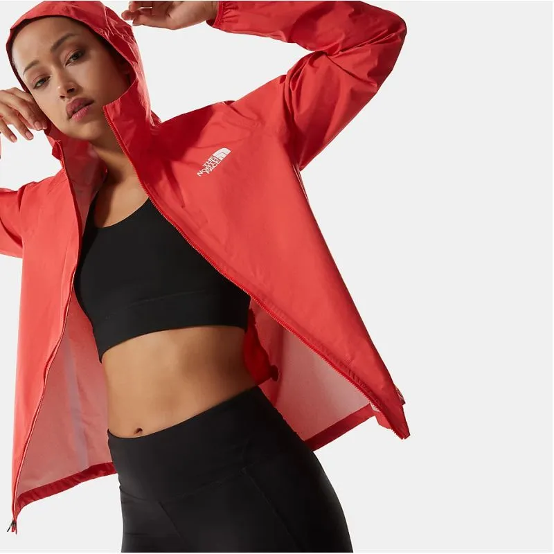 Chaqueta impermeable The North Face First Dawn (Horizon Red) Mujer