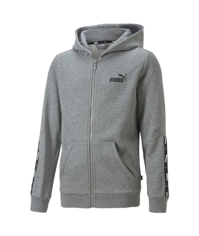 Chaqueta Puma Essentials Tape Infantil Grey