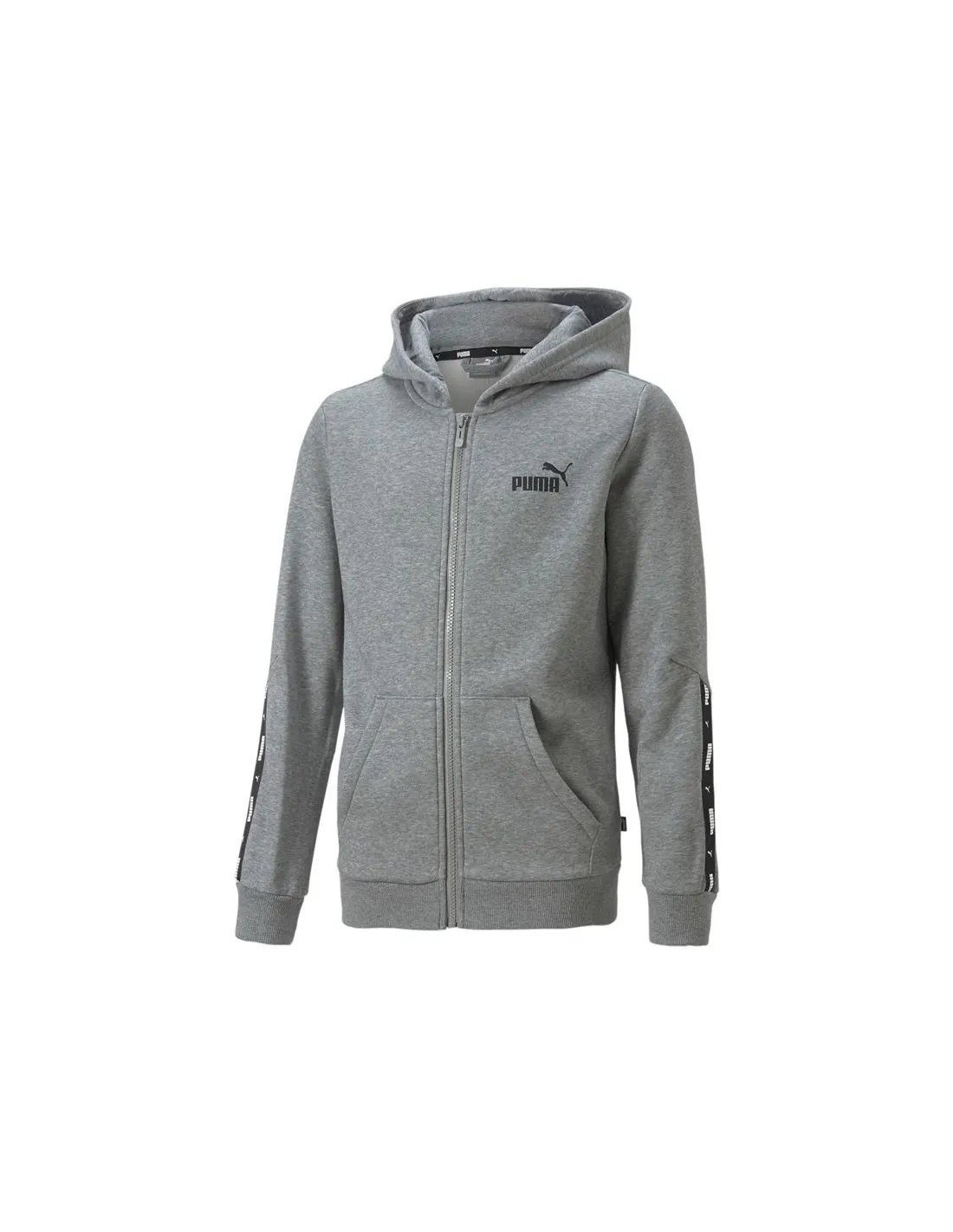 Chaqueta Puma Essentials Tape Infantil Grey