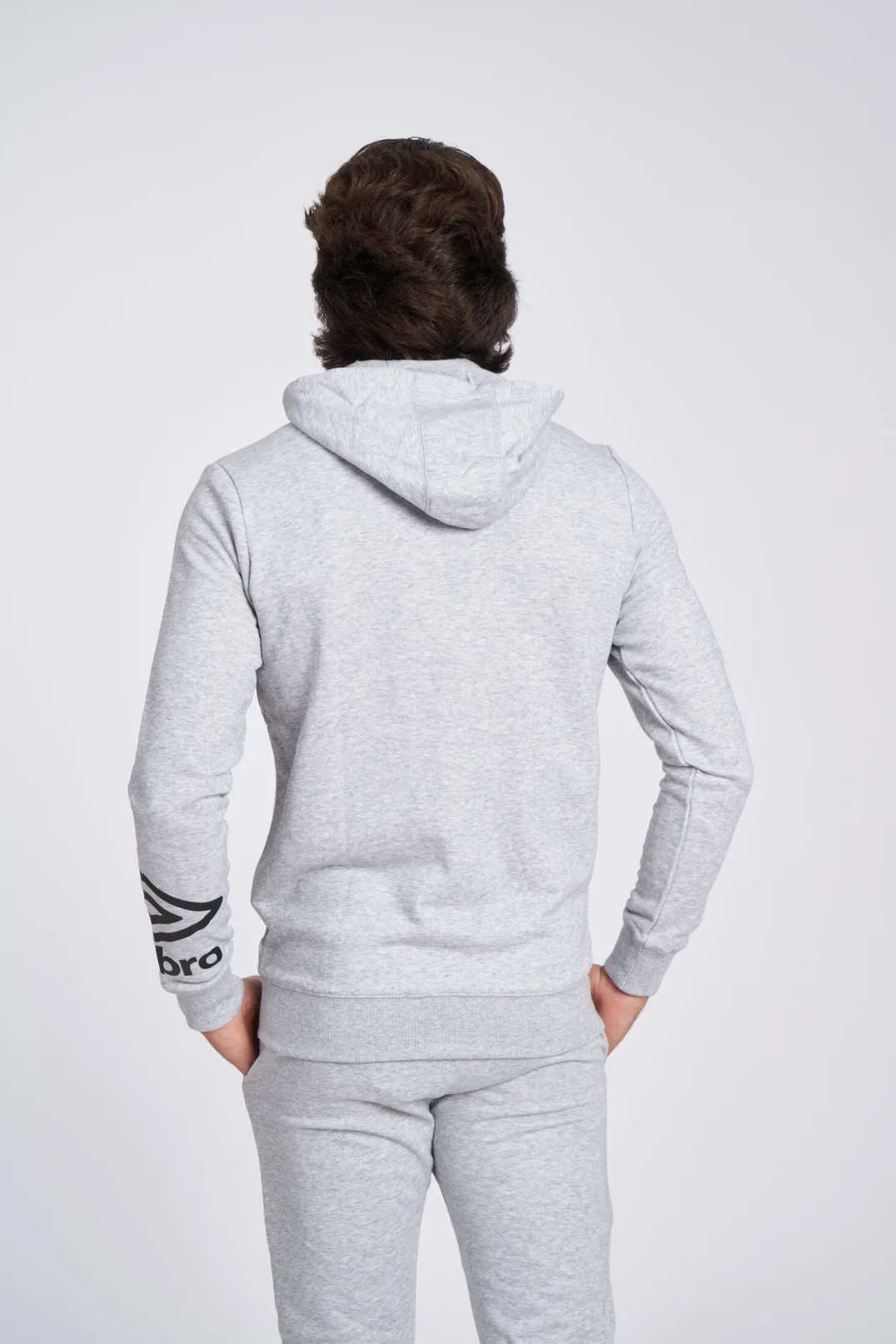 CHAQUETA UMBRO FW TERRACE ZIP HOODIE GREY