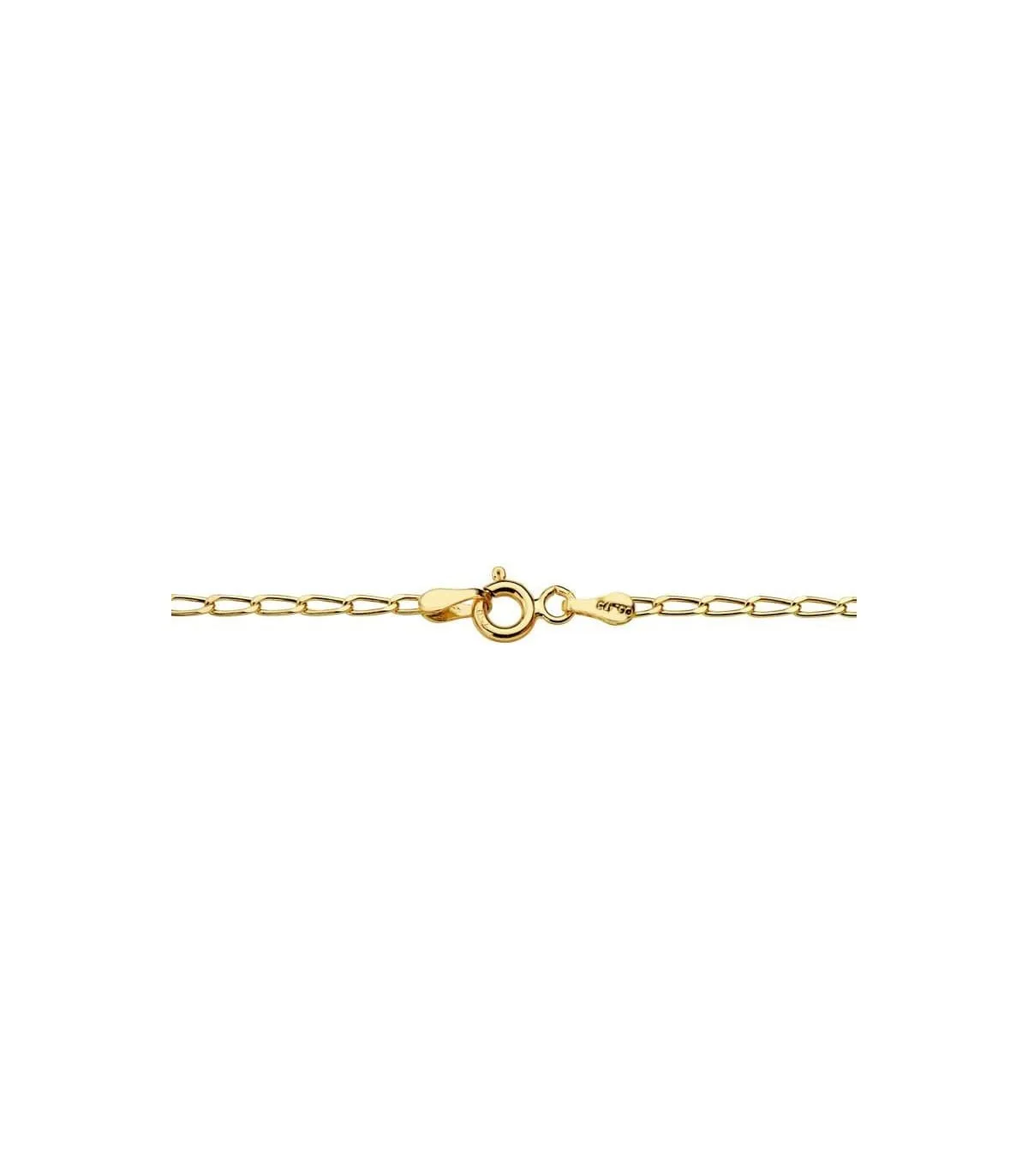 Chaîne Maille Cheval 2mm Oro 18 K 50cm