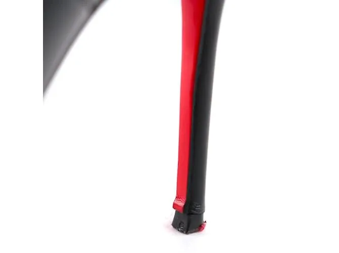 CHRISTIAN LOUBOUTIN Tacones T.UE 36.5 Cuero Negro 