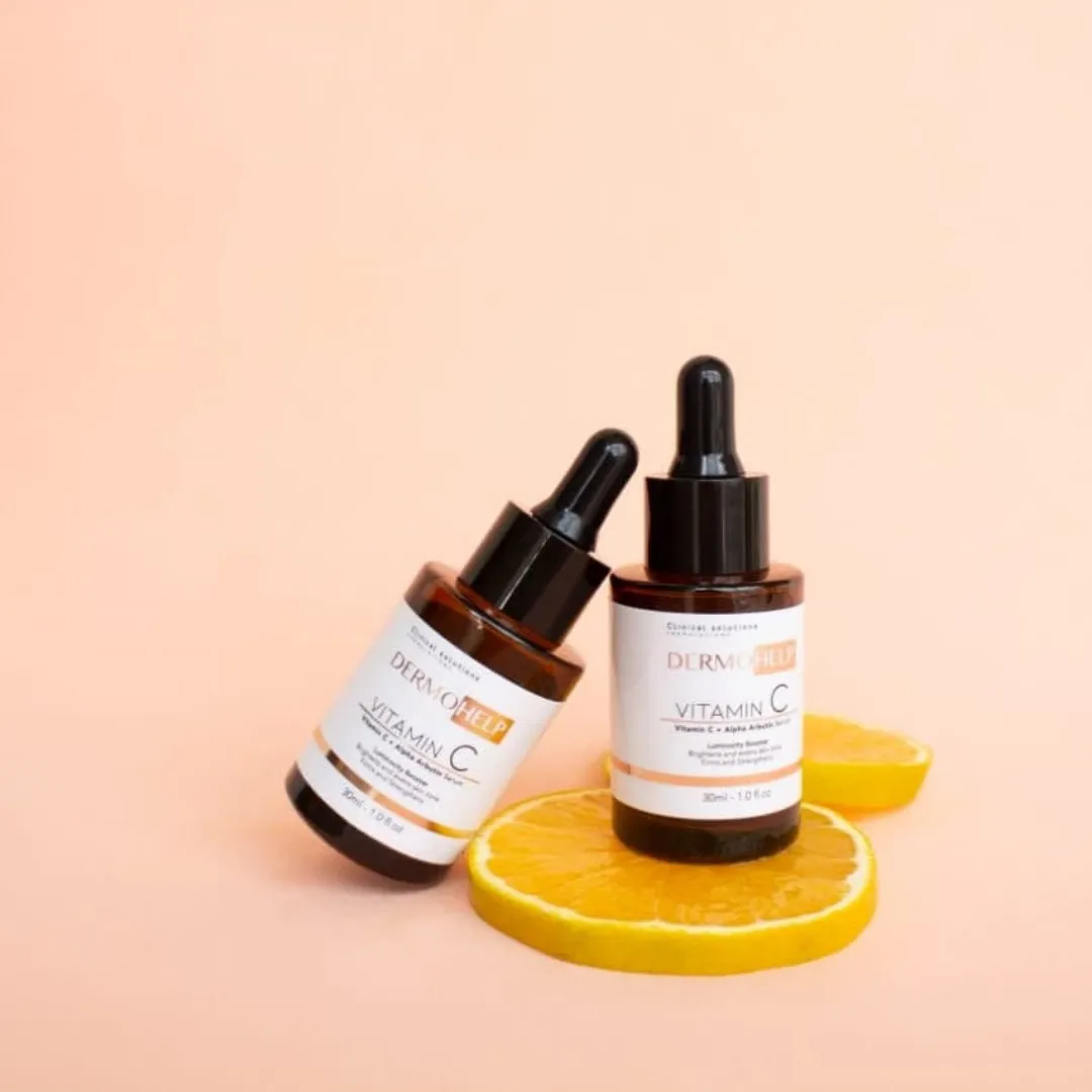 COMBO CIDO HIALURóNICO + VITAMINA C   DERMOHELP