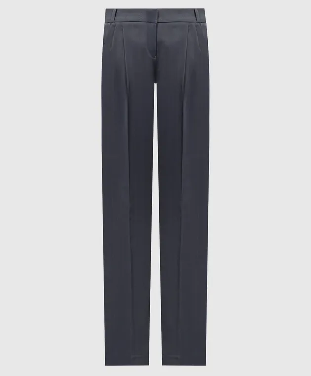 Coperni Gray pants in a pattern