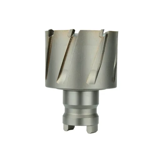 Cortador Steel Hawg™ impulsado por espiga de cambio rápido de 3/4