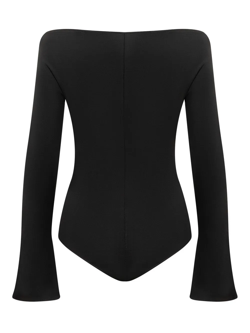 COURREGES Crepe Jersey Bodysuit