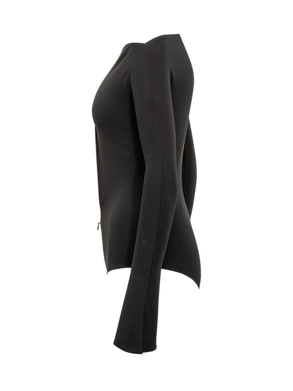 COURREGES Crepe Jersey Bodysuit