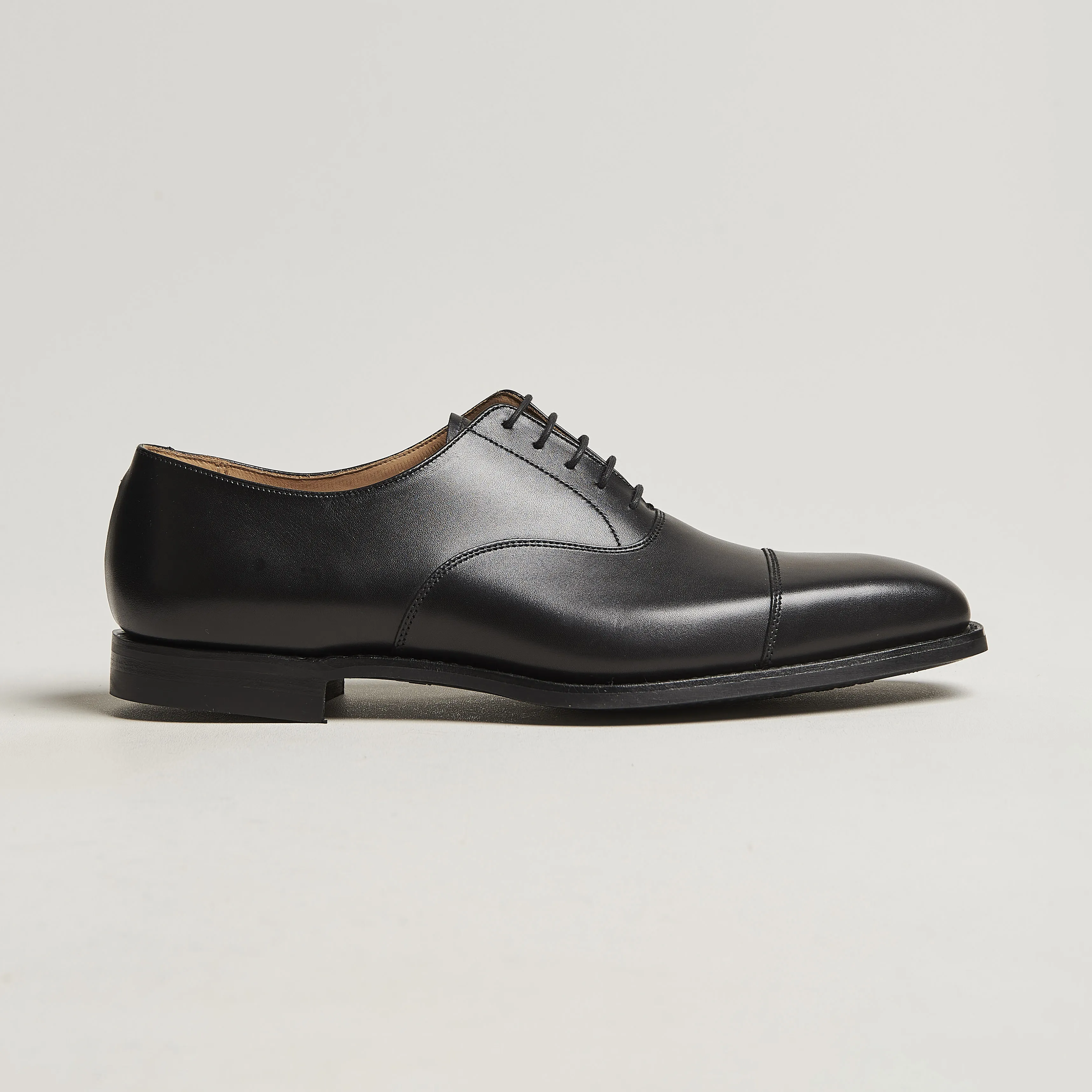 Crockett & Jones Hallam Oxford City Sole E Black Calf