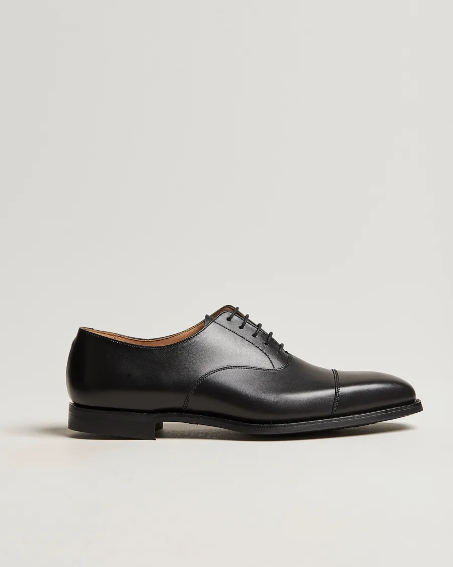 Crockett & Jones Hallam Oxford City Sole E Black Calf