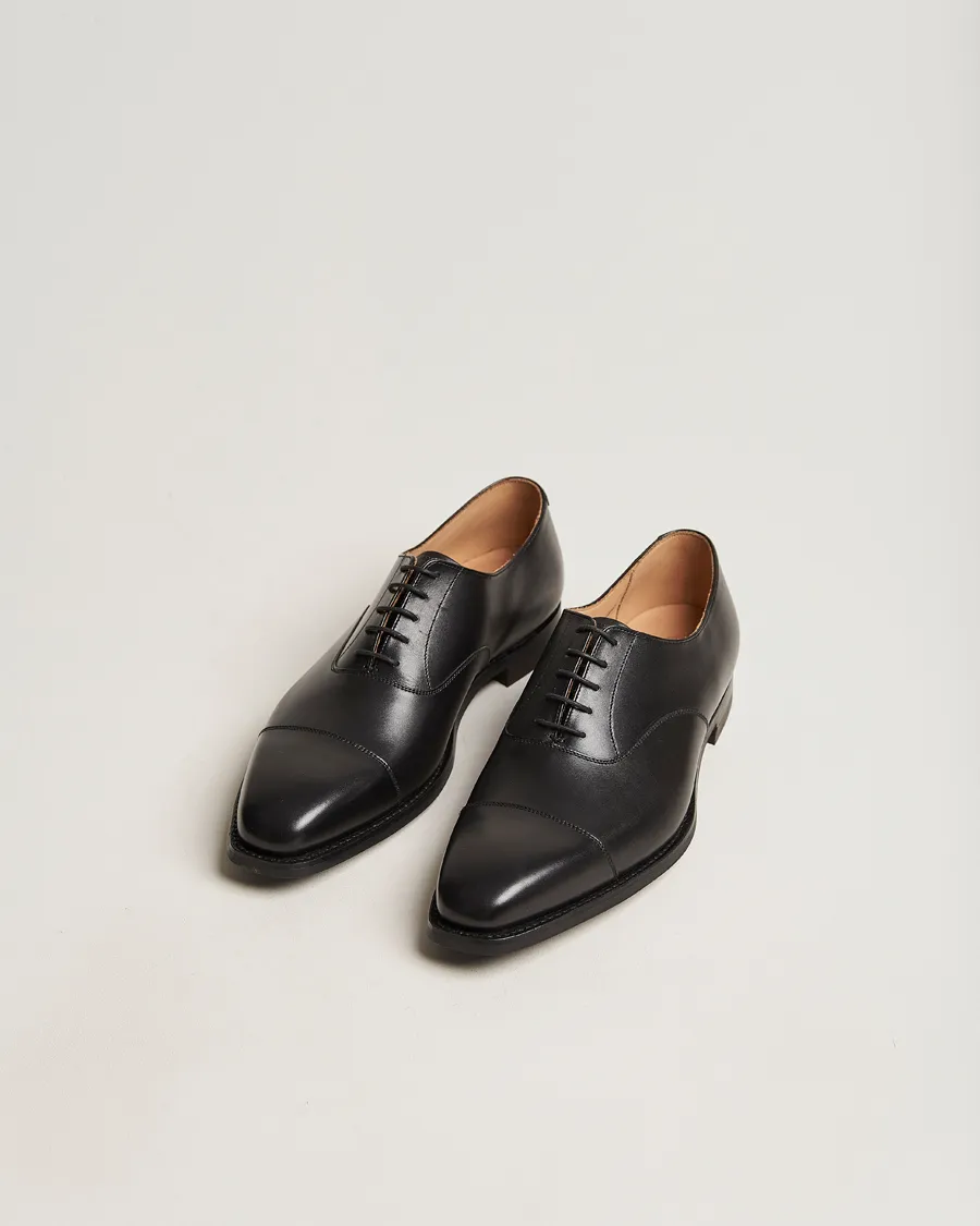 Crockett & Jones Hallam Oxford City Sole E Black Calf