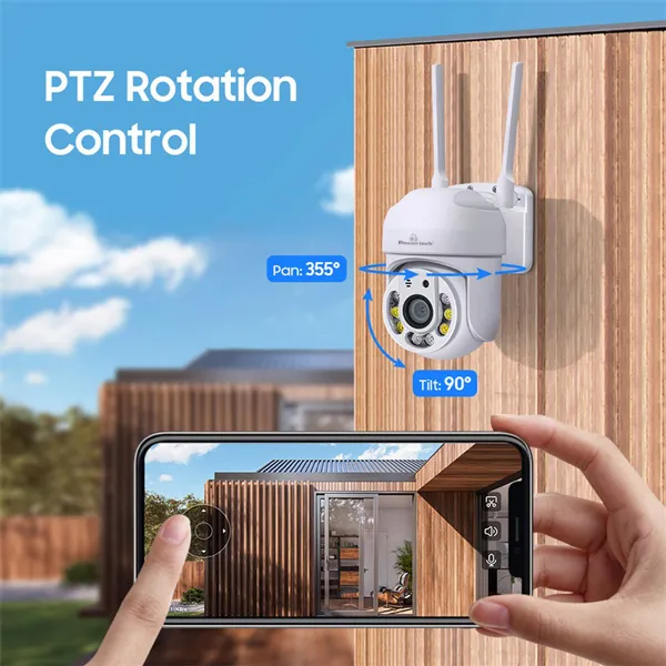 CáMARA INTELIGENTE POWERTECH PT1144, 2MP, WIFI, PTZ, IP65