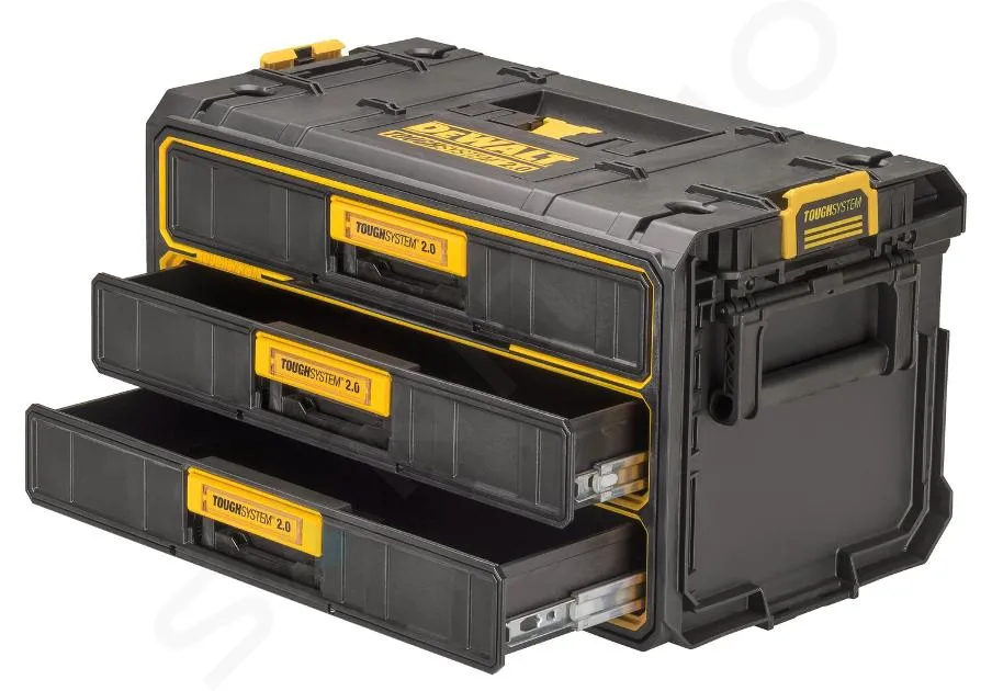 DEWALT ACCESORIOS  MALETíN DE HERRAMIENTAS TOUGH SYSTEM 2.0, 3 CAJONES DWST083301