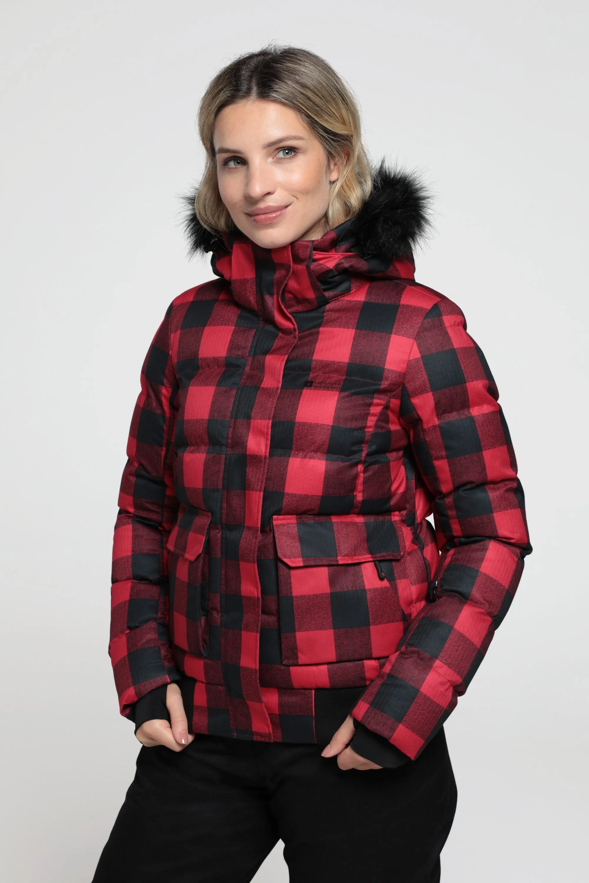 Distance chaqueta de esquí reciclada para mujer