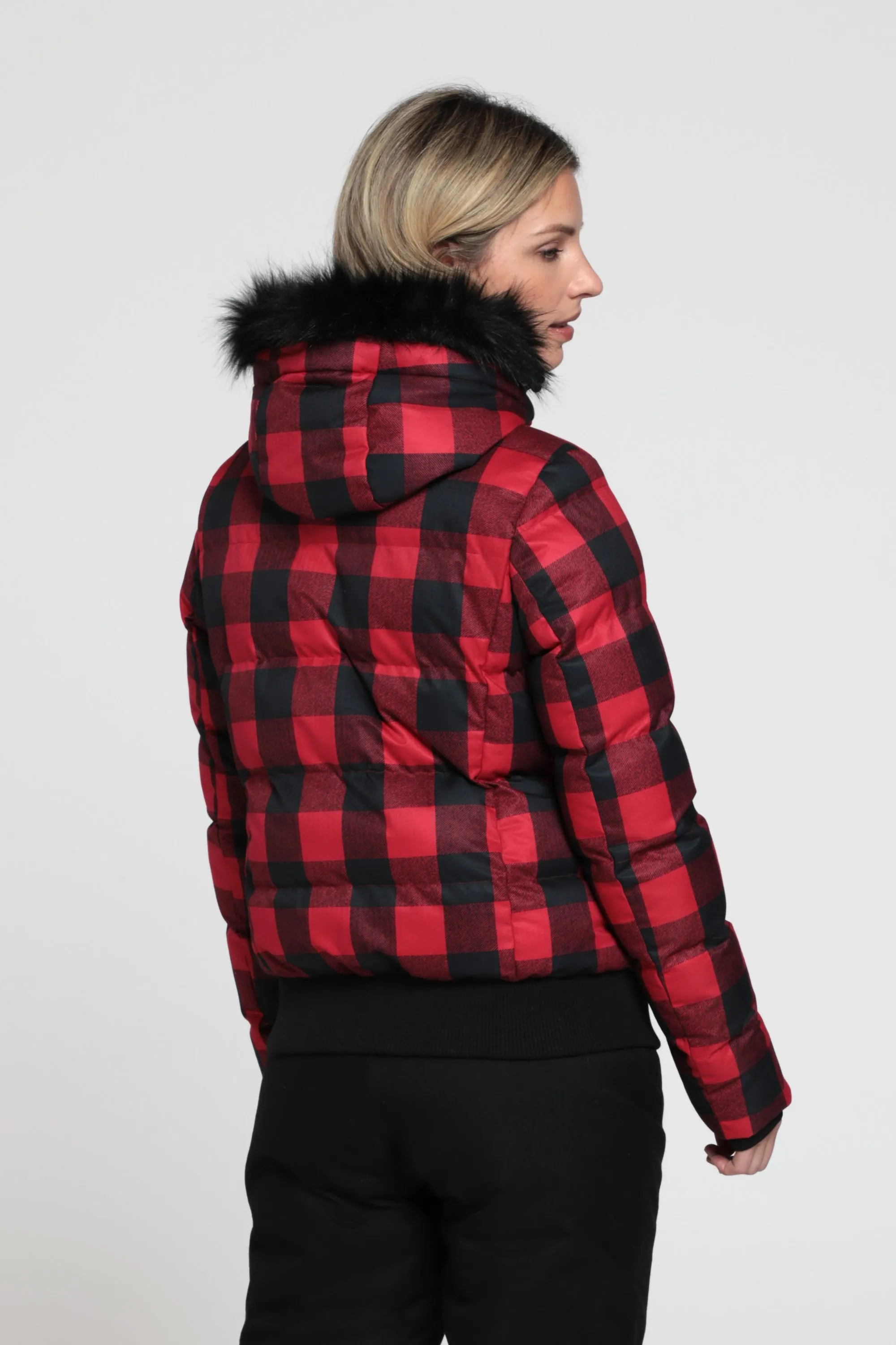 Distance chaqueta de esquí reciclada para mujer