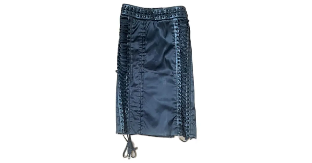 Dolce & Gabbana Faldas Negro 
