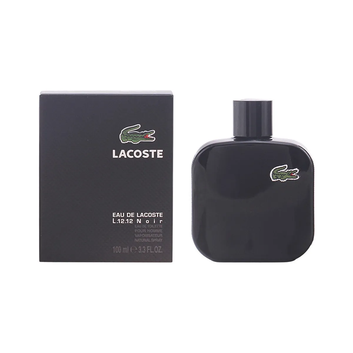 Eau De  L.12.12 Noir Pour Homme Eau De Toilette Vaporiza