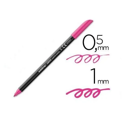 Edding 1200 Rotulador Punta Fina  Rosa