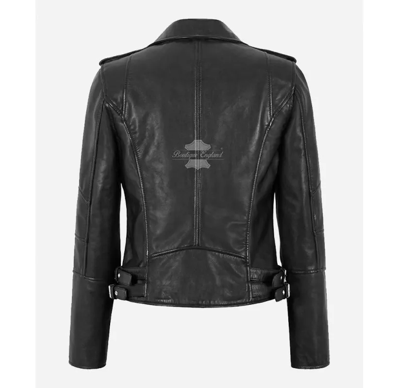 EMMA Ladies Jacket Women Casual Fashion Biker Style Jacket