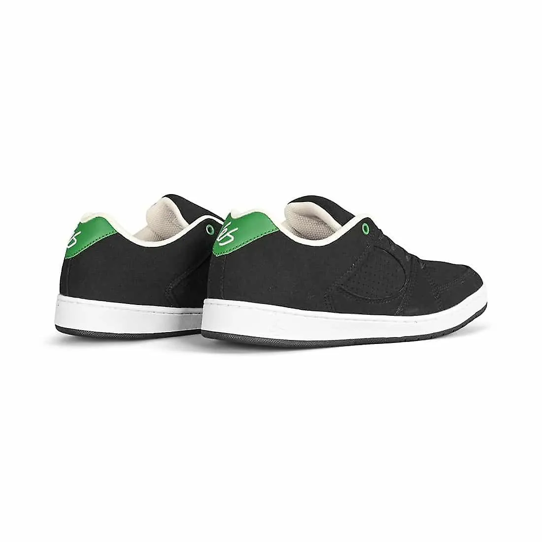 ES ACCEL SLIM SKATE SHOES  NEGRO/BLANCO/VERDE