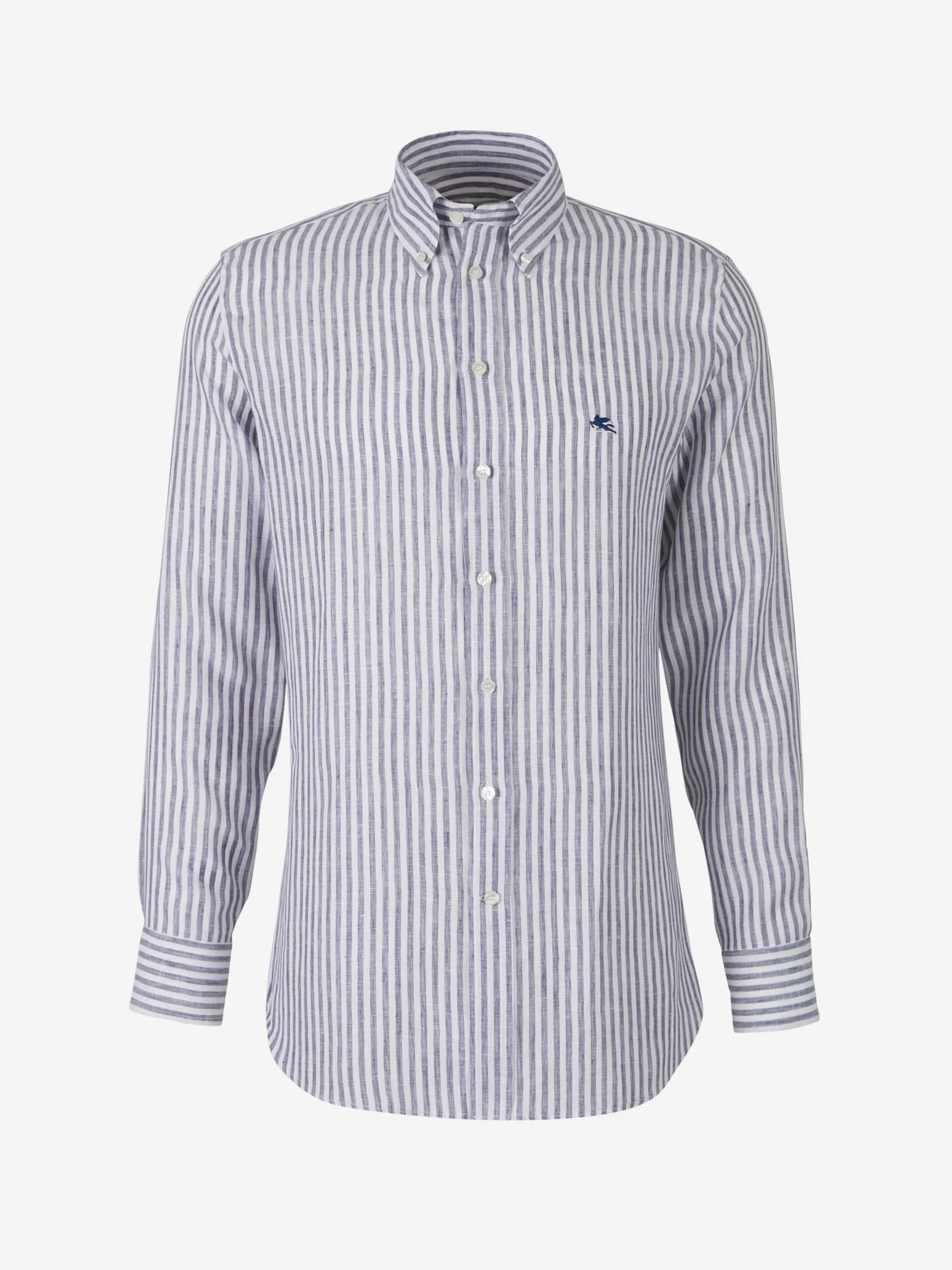Etro Camisa Motivo Rayas