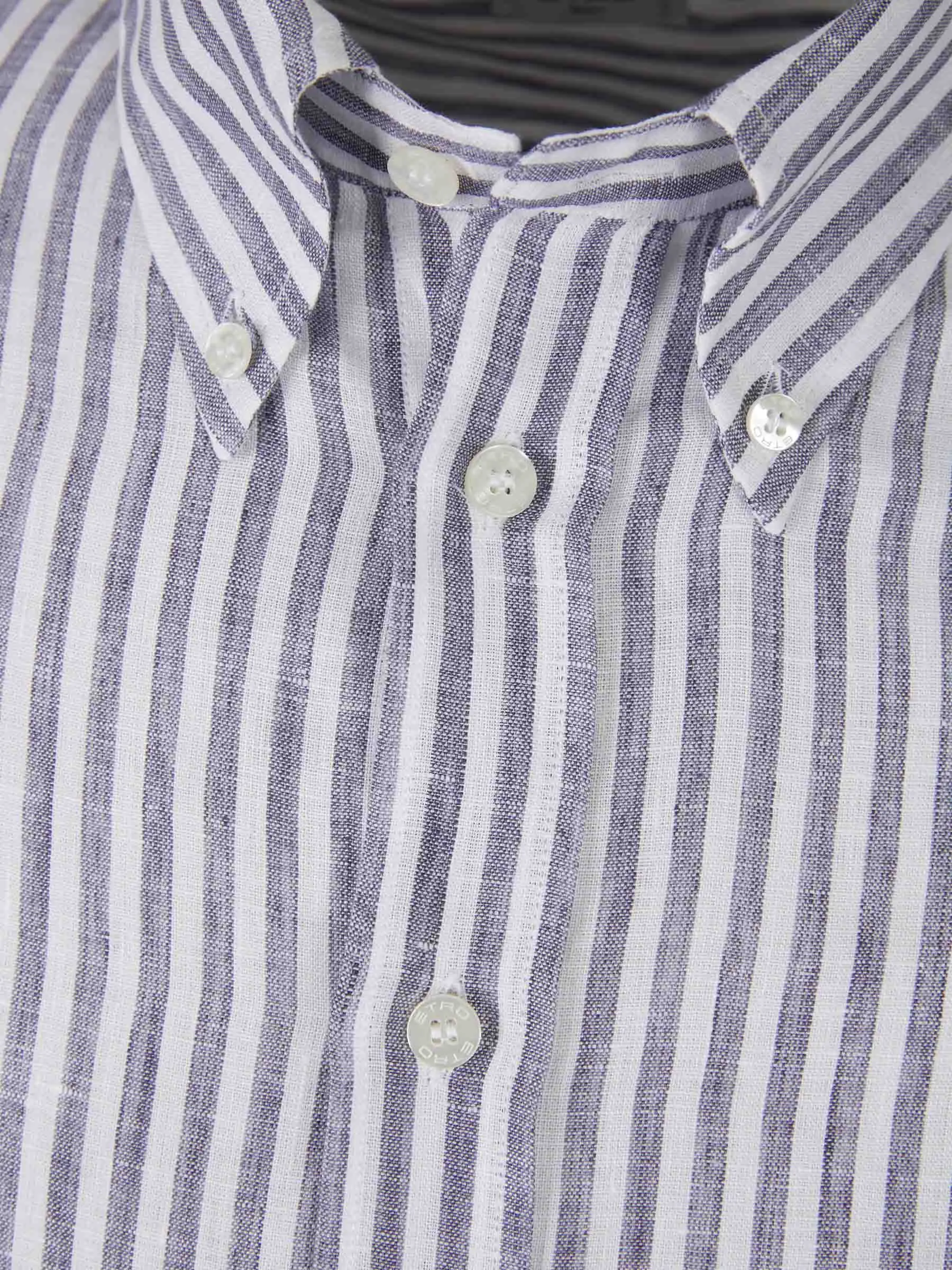 Etro Camisa Motivo Rayas