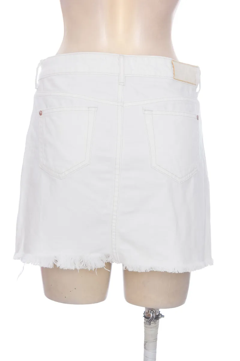 FALDA COLOR BLANCO  MNG