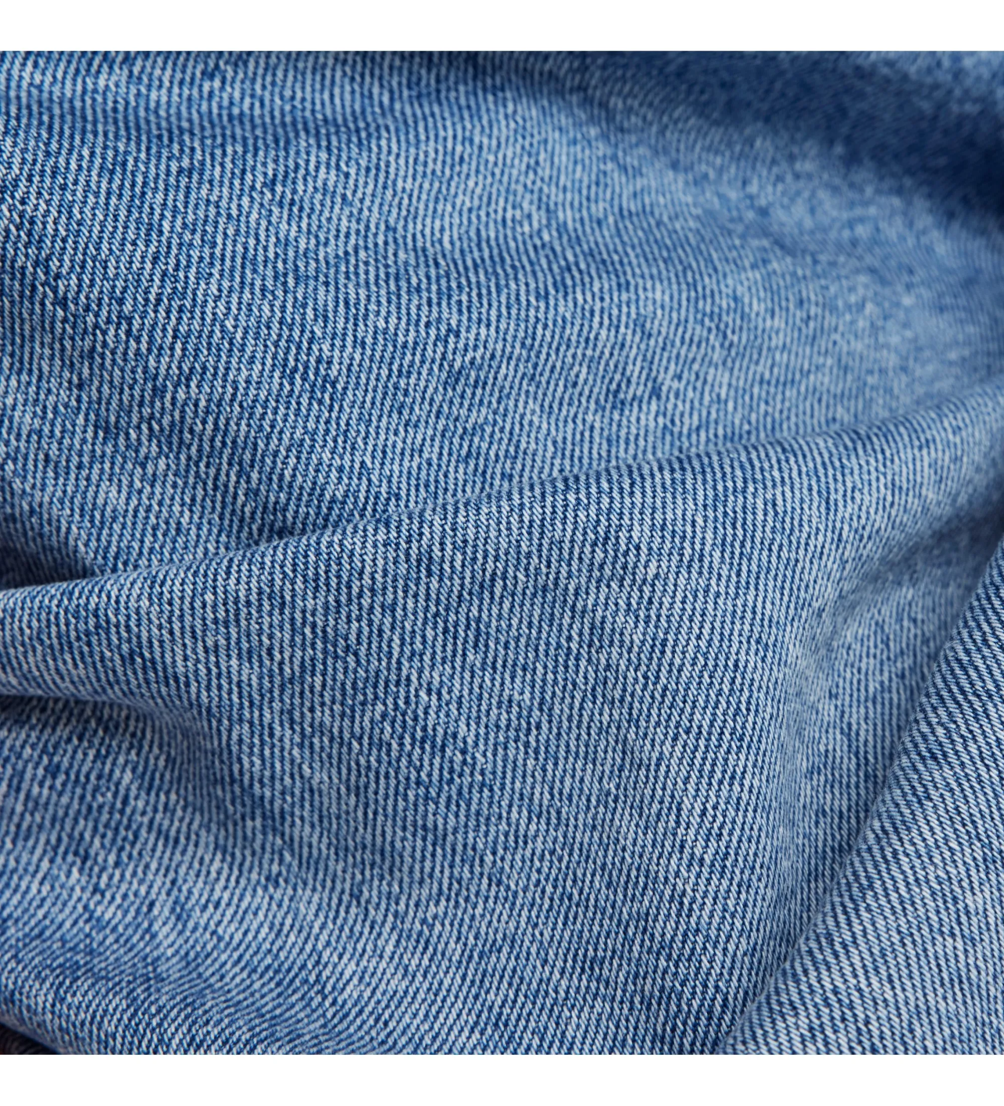 Falda Viktoria Raw Edge azul