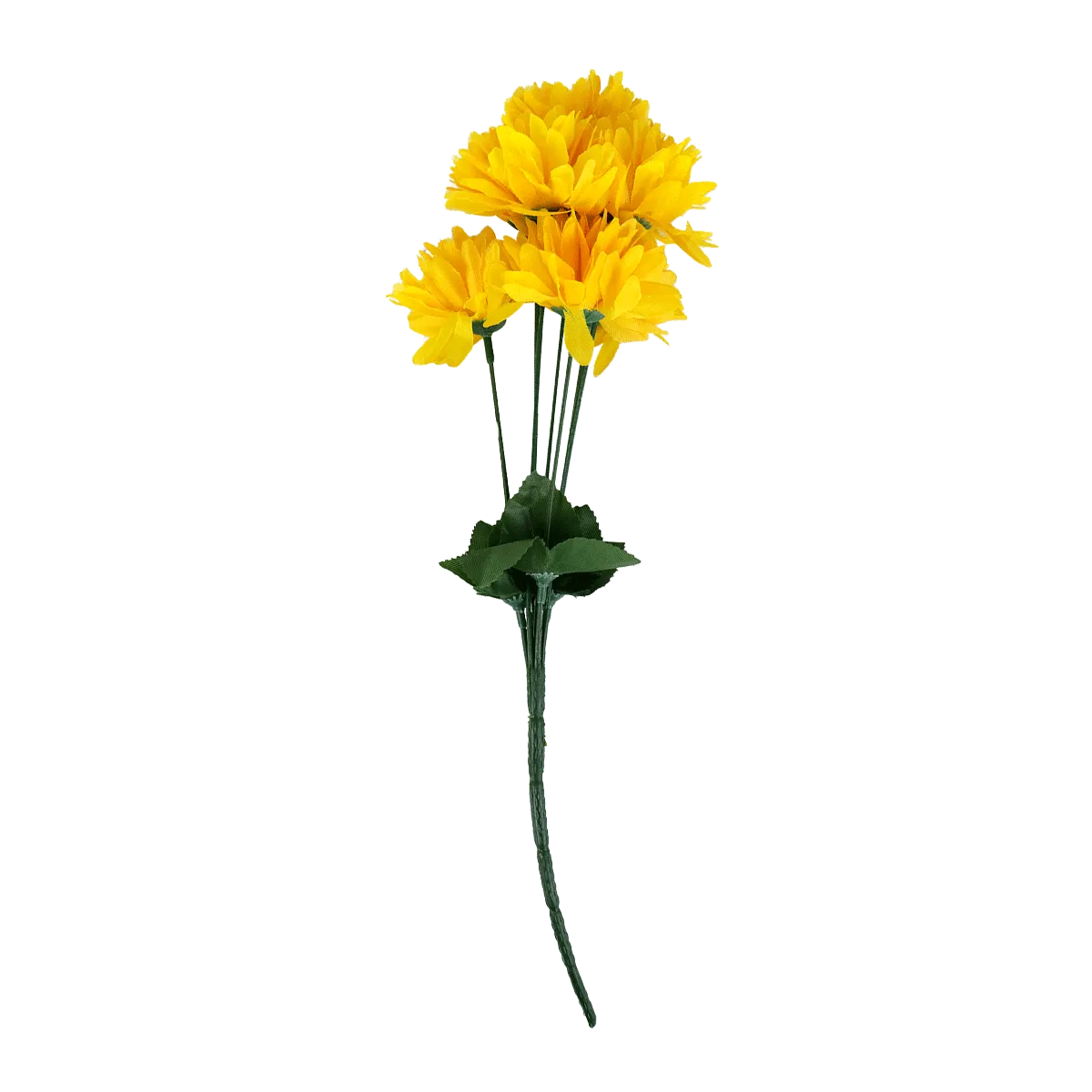 Flores de Cempasúchil Artificial color Amarillo