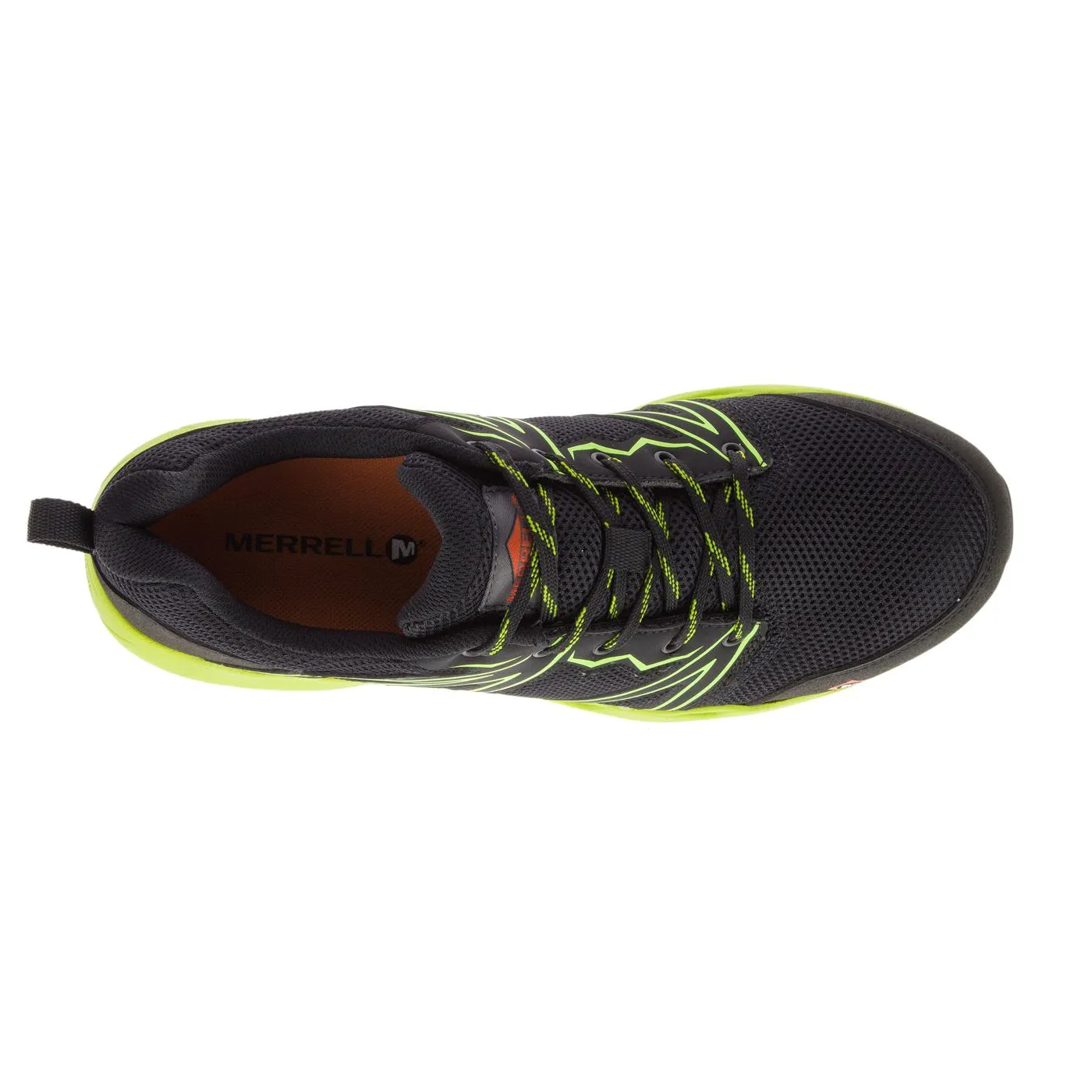 FULLBENCH SUPERLITE MEN'S ALLOYTOE WORK SHOES BLACK/LIME