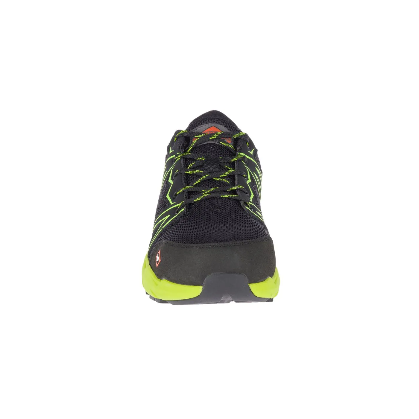 FULLBENCH SUPERLITE MEN'S ALLOYTOE WORK SHOES BLACK/LIME