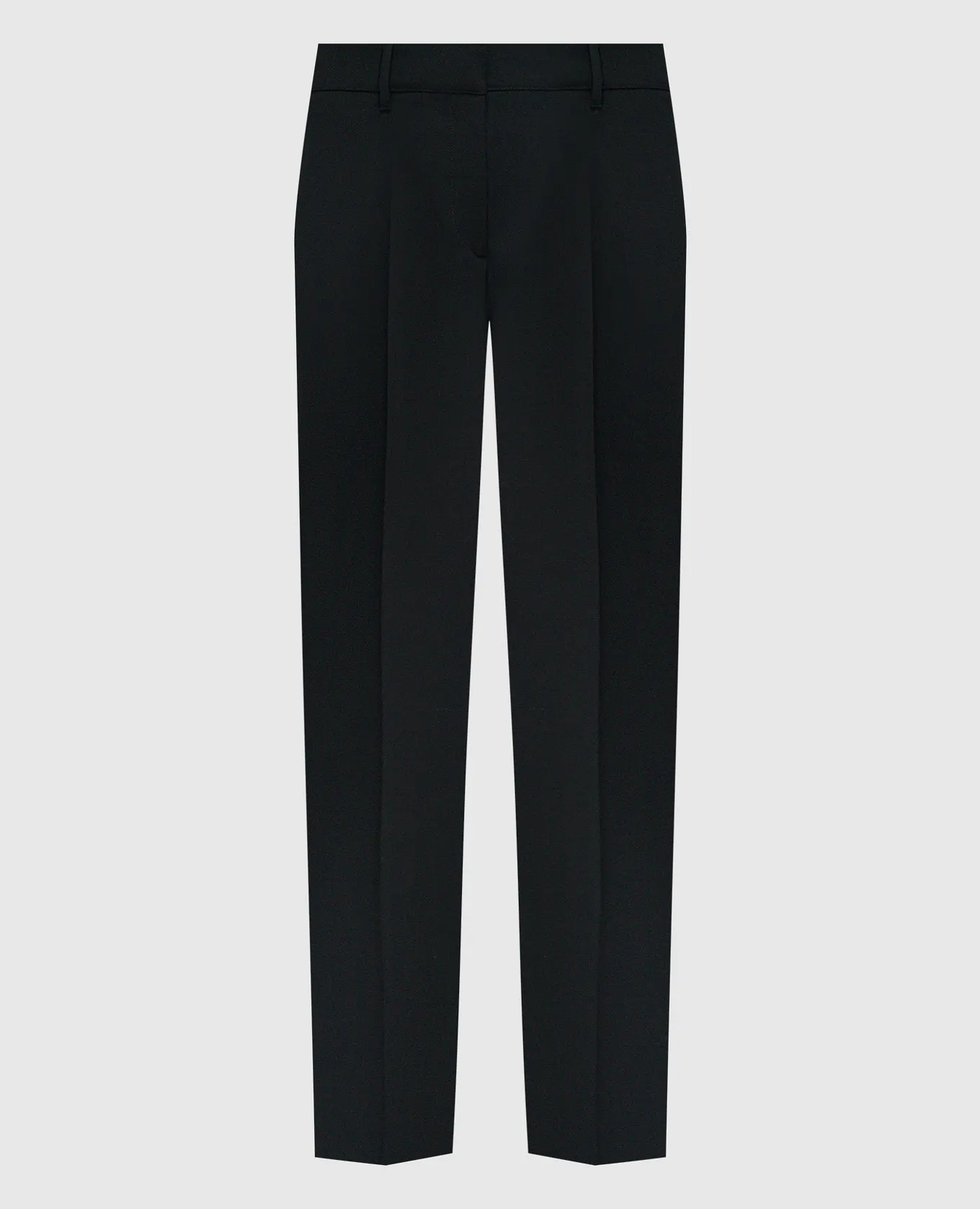 Gabriela Hearst Molly black pants with slits