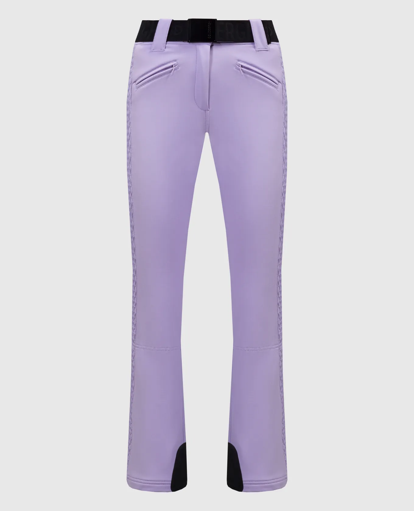 Goldbergh Broore Ski purple ski pants with stripes