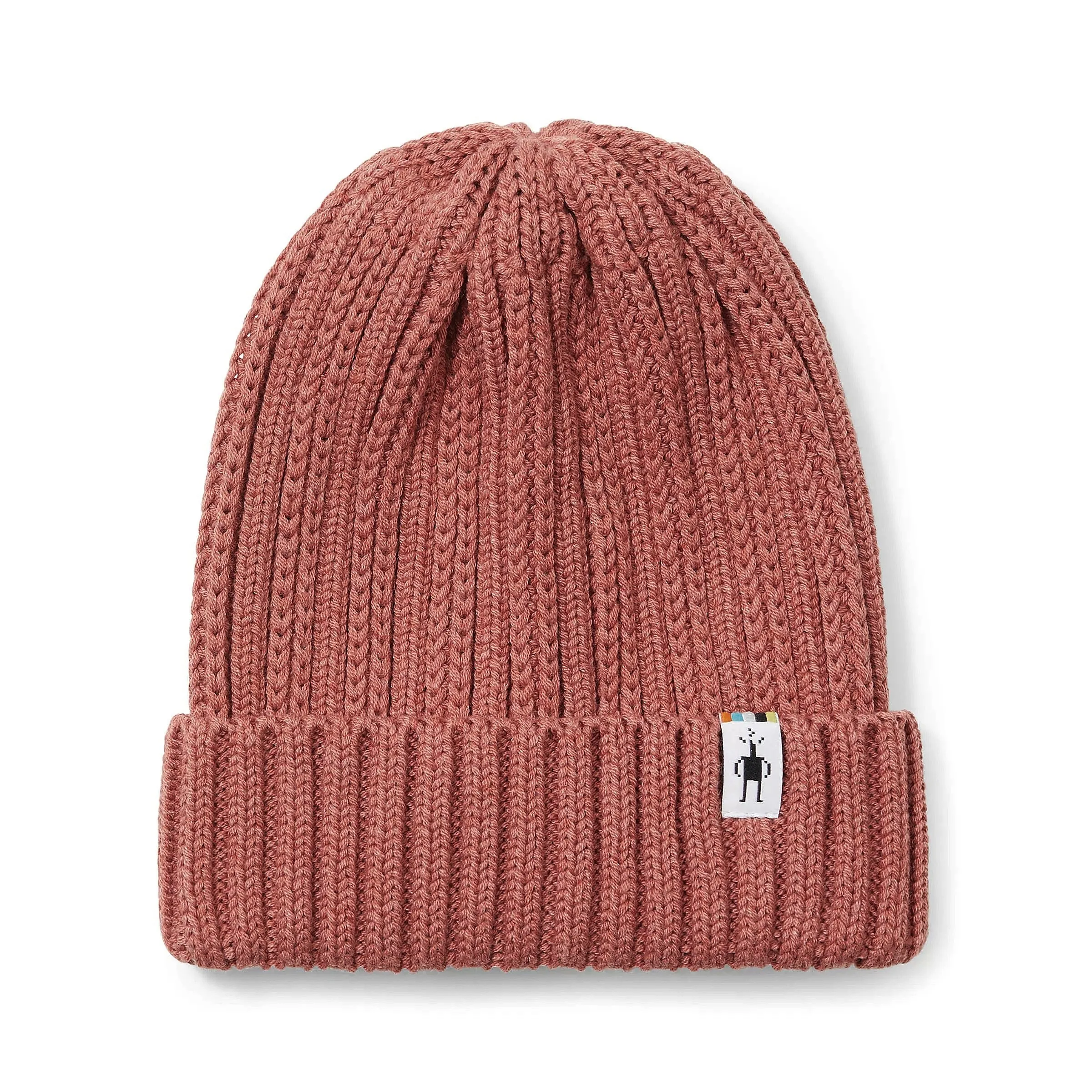 GORRA SMARTWOOL RIB  DUSTY CEDAR HEATHER