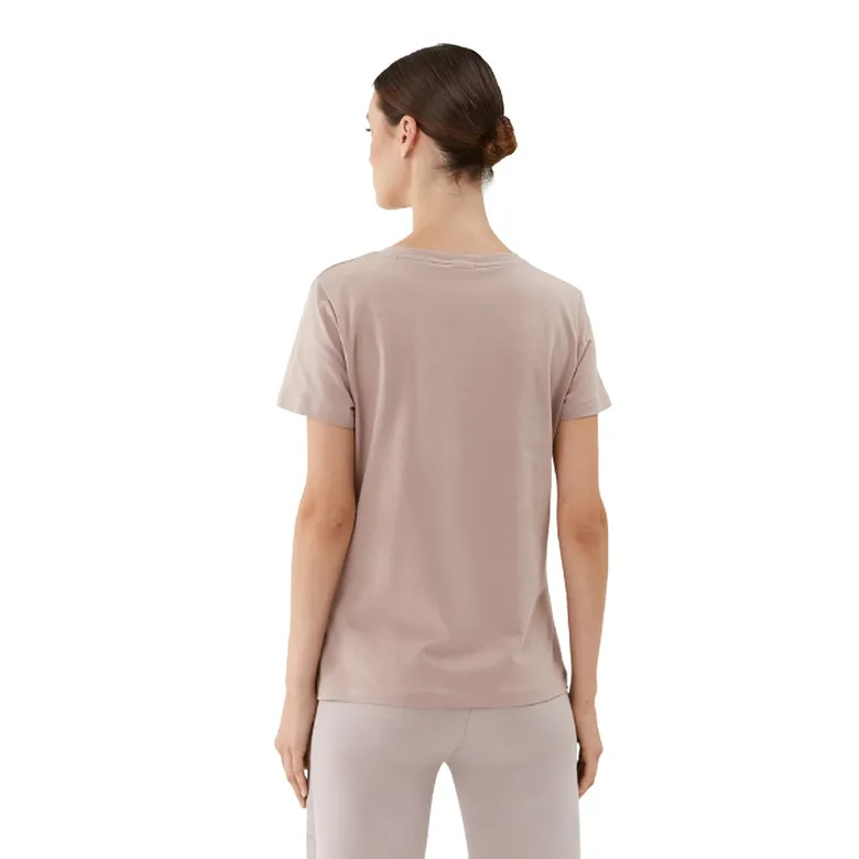 GUESS BRIANA SS TSHIRT "LIGHT BROWN"