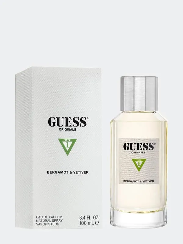 GUESS ORIGINALS BERGAMOT AND VETIVER  EAU DE TOILETTE 100ML