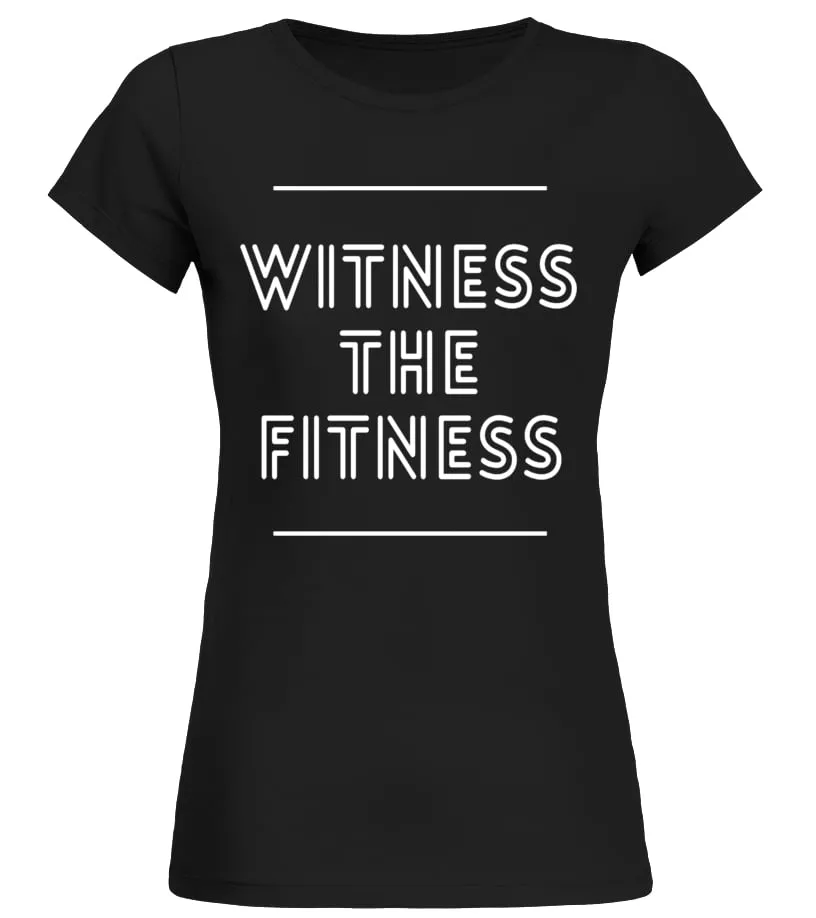 GYM TSHIRT WITNESS THE FITNESS  LIMITED EDITION CAMISETA CUELLO REDONDO MUJER
