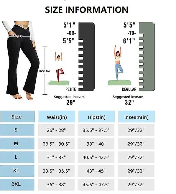 Ilwhe Women's Flare Leggings Pantalones de Yoga