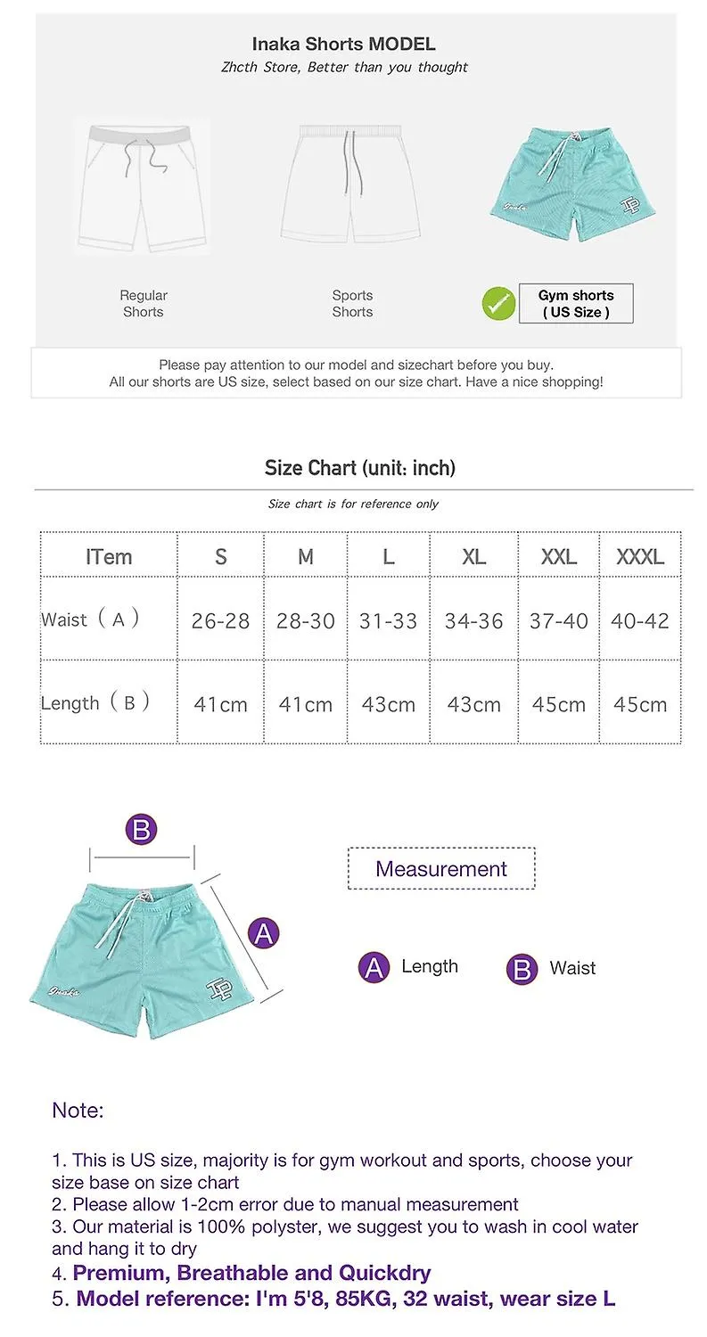 Inaka Pantalones Cortos De Doble Malla Hombres Mujeres Clásicos GYM Pantalones Cortos de Malla Inaka Power Shorts Animal Print C